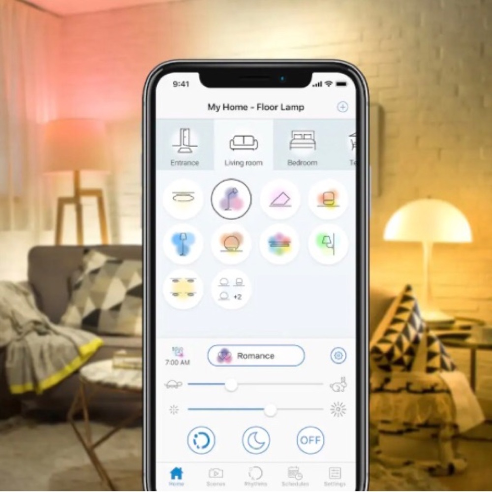 Philips WiZ Smart Wifi LED Light Bulb A19 Color Ambience 3 Pack 60W NWT